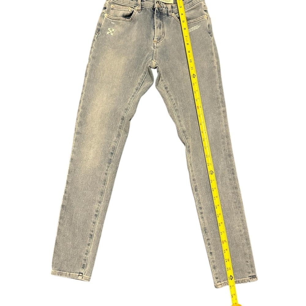 Off white female skinny jeans size 27
